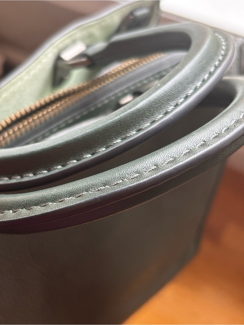 Coach Rogue 30 in Green (Amazon)/Gunmetal - Picture 4 of 16